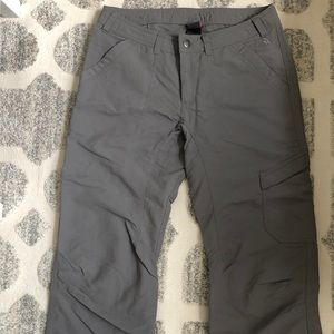 Grey NorthFace Capris